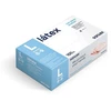 Santex Latex vienkartinės latekso pirštinės, baltos, 5g (100vnt.) - S