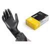 Santex Latex vienkartinės latekso pirštinės, juodos, 5.5g (100vnt.) - XL - 1pak.x100vnt.