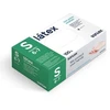Santex Latex vienkartinės latekso pirštinės, baltos, 5g (100vnt.) - S