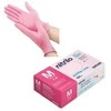 Santex Nitriflex Rose vienkartinės nitrilo pirštinės, rausvos, 3.5g (100vnt.) - L - 1pak.x100vnt.
