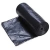 HDPE šiukšlių maišai 60L, 25vnt., juodi, 13mkr - 1 ritinėlis