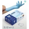 Santex Extra Long 30cm prailgintos nitrilo pirštinės, mėlynos, 6.5g (100vnt.) - S