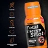 NAMEDSPORT TOTAL ENERGY SHOT Oranžinis koncentratas 60ml