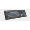 Belaidė klaviatūra Logitech MX MECHANICAL, išdėstymas: Vokiečių (Qwertz), "Tactile Quiet", pilkos spalvos