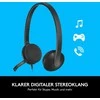 LOGITECH USB Ausinės H340 Ausinės on-ear su laidu