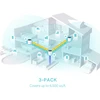 Namų tinklo (mesh) sistema TP-Link Deco X55 | AX3000 WiFi 6 | 802.11ax | 2402 Mb/s | 3 vnt. pakuotė