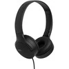 JVC, HA-S33UC-BU, juodos sp. dinaminės ausinės, mikrofonas