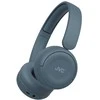 JVC, HA-S59W-AU, retro mėlynos sp. dinaminės ausinės, mikrofonas