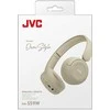 JVC, HA-S59W-CU, matinės smėlio sp. dinaminės ausinės, mikrofonas
