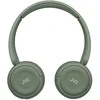 JVC, HA-S59W-GU, chaki žalios sp. dinaminės ausinės, mikrofonas