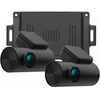 Neoline G-TECH X54 1080p+1080p, Wi-Fi, GPS - dviejų kamerų vaizdo registratorius su GPS duomenų baze, juodas