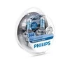 Philips lemputės Baltas Vision Ultra, +60% H4, 60/55W, DUO 12342WV