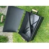 Kalmetal Kompaktiška šašlykinė su dangčiu 50x30