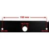 Tinkantis Alko TRAKTORIAUS PEILIS ALKO 48,7cm DECK 36cali 92cm KAIRYSIS