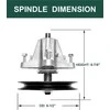 Tinkantis Mtd Peilio laikiklis (spindle) MTD / Cub Cadet / Murray (61804865A)