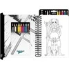 Buki France Buki Professional Studio Manga Colouring Book