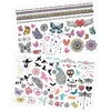 Buki France Buki Washable Tattoo 75 pc - Glitter