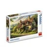 Dinozaurų dėlionė 1000 detalių: Anglijos kaimas