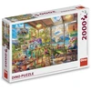 Dėlionė Dino Puzzle 2000 Pcs: Painting Studio