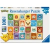 Ravensburger Dėlionė 100 vnt. - Pokémonai