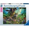 Ravensburger Dėlionė 1000 vnt. - Vilkai miške