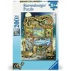Ravensburger Dėlionė 200 vnt. - Ropliai ir vandens gyvūnai