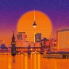 Dėlionė Ravensburger Neon Puzzle 500 Pieces: Berlin