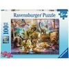 Ravensburger Dėlionė 100 vnt. - Dinozaurų pabėgimas