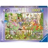 Ravensburger Dėlionė 1000 vnt. - Jauki lauko kavinė