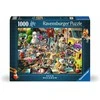 Ravensburger Dėlionė 1000 vnt. - Šunų vedžiotojas
