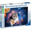 Ravensburger Dėlionė 1500 vnt. - Katė kosmose