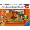 Ravensburger dėlionė 2x24 vnt. - Liūtas karalius