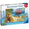 Ravensburger Dėlionė 2x24 vnt. - Piratai ir undinės