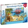 Ravensburger Dėlionė 2x24 vnt. - Piratai ir undinės