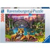 Ravensburger Dėlionė 3000 vnt. - Tigrai lagūnoje