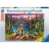 Ravensburger Dėlionė 3000 vnt. - Tigrai lagūnoje