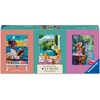Dėlionė Ravensburger Puzzle 3x100 Pieces: Have Dog, Will Travel & Easel Set