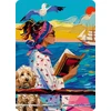 Dėlionė Ravensburger Puzzle 3x100 Pieces: Have Dog, Will Travel & Easel Set