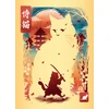 Dėlionė Ravensburger Puzzle 3x100 Pieces: Ukiyo-E Cat Warrior, Raudona Panda and Dragon & Easel Set