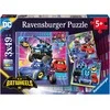 Ravensburger Dėlionė 3x49 vnt. - Batwheels