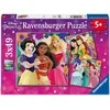 Ravensburger Dėlionė 3x49 vnt. - Disney princesės