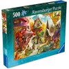 Ravensburger Dėlionė 500 vnt. - Namai, namučiai