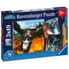 Ravensburger Dėlionė 3x49 vnt. - Kaip prisijaukinti slibiną