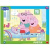 Dėlionė Dino Big Frame Puzzle: Peppa Big Siblings