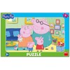 Dėlionė Dino Little Frame Puzzle: Peppa Big In Living Room
