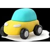 Dėlionė HEY CLAY Modeliuojantys molio ekologiški automobiliai su ratais
