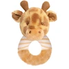 Keel Toys Keeleco Huggy Giraffe Ring Rattle, 14 cm