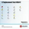 LEGO® Education mašinų ir mechanizmų atsarginių dalių pakuotė (2000709)
