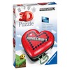 Ravensburger 3D Dėlionė 60 vnt. - Širdelės formos dėžutė - Minecraft