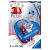 Ravensburger 3D Dėlionė 60 vnt. - Širdelės formos dėžutė Frozen 2